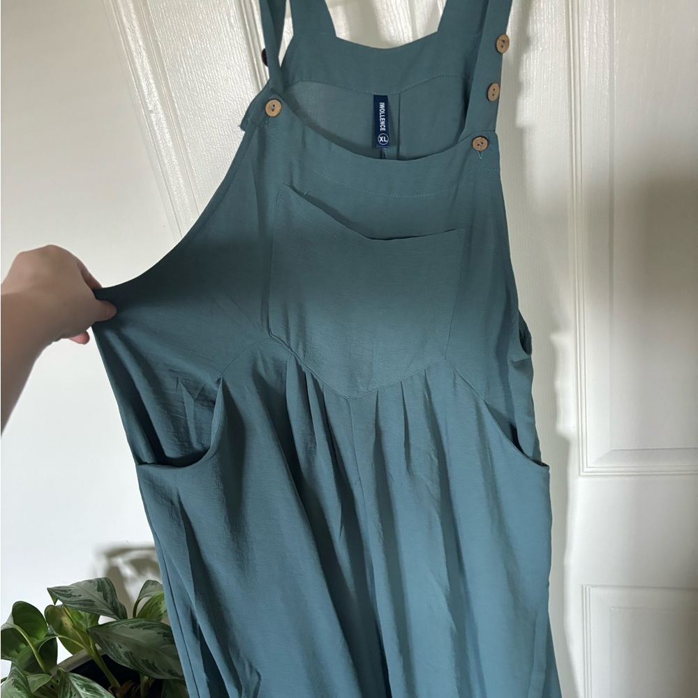 NWOT flowy overalls - Picture 3 of 3